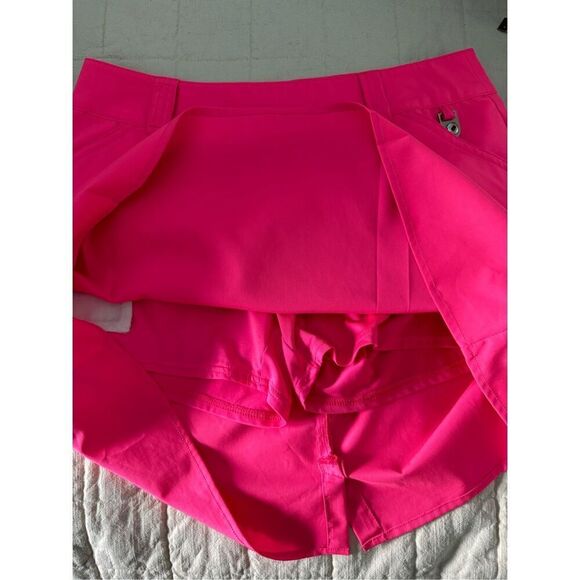 Golf America Hot Pink Barbiecore Golf Skirt Skort Size 6 - Picture 7 of 8